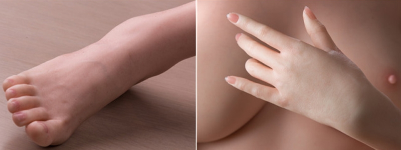 驚異的な肌の質感と塗装技術